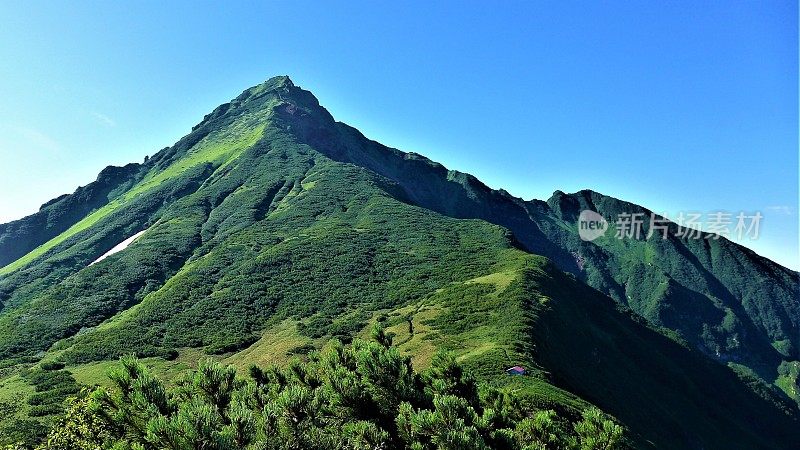 Mount Rishiri in Hokkaido, Japan (百名山)